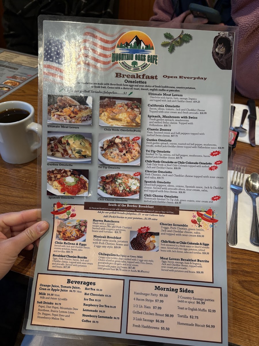 Mountain Oaks Cafe Menu - Image 5