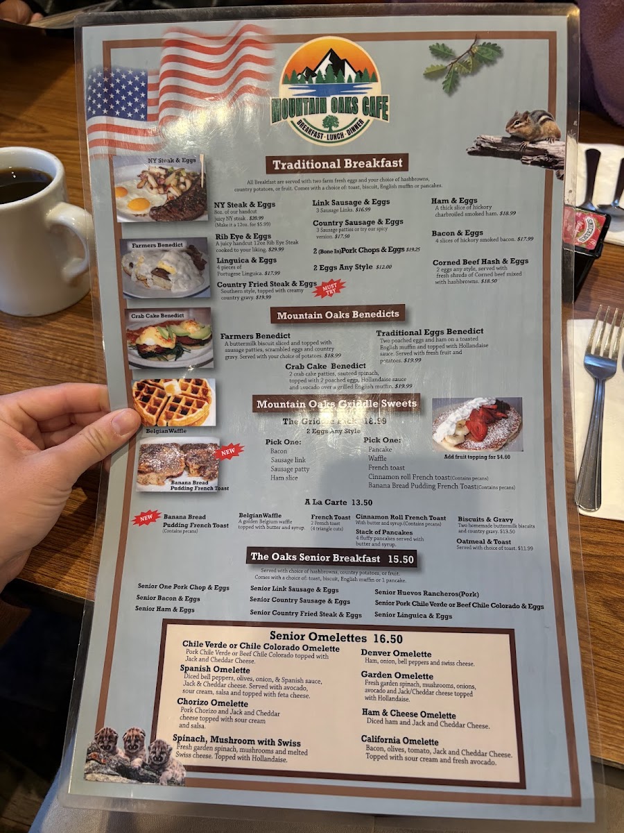 Mountain Oaks Cafe Menu - Image 6